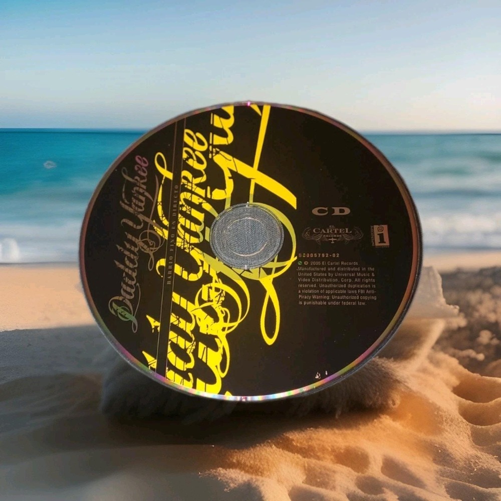 Daddy Yankee Barrio Fino En Directo Live Gasolina CD Disc Only‎ B0005792-02 2005